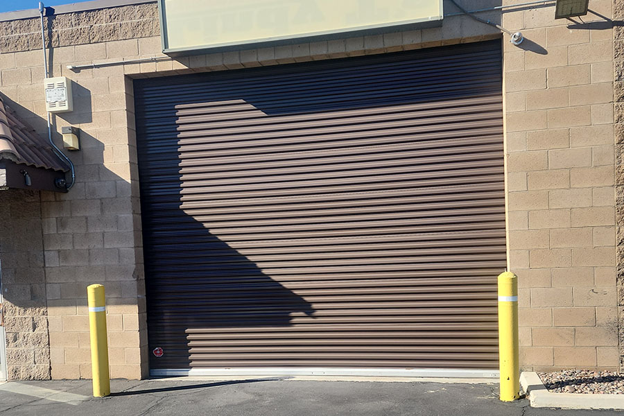 Rollup door painting